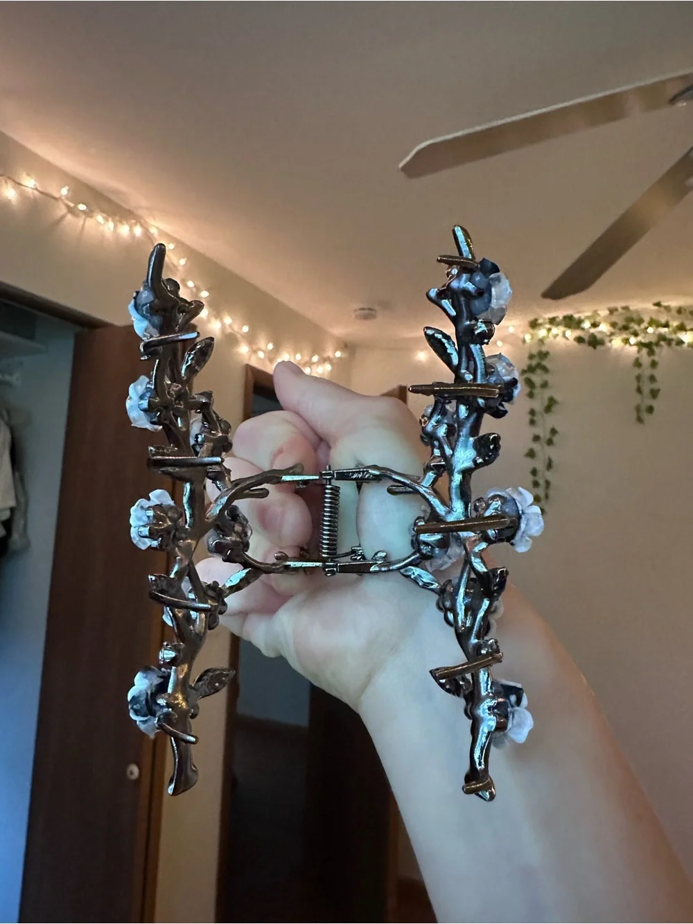 Large metal claw clip